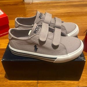 POLO boys sneaker shoe. Size 10